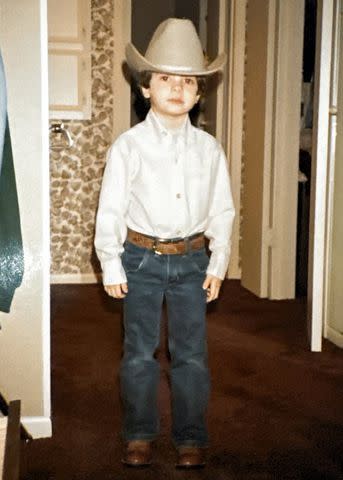 <p>Courtesy Wade Bowen</p> Wade Bowen as a child