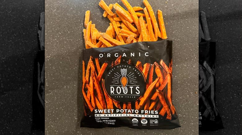 Roots Organic sweet potato fries