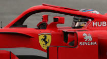 FILE PHOTO: F1 Formula One - Formula One Test Session - Circuit de Barcelona Catalunya, Montmelo, Spain - February 26, 2018 Kimi Raikkonen of Ferrari during testing REUTERS/Albert Gea/File Photo