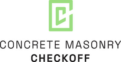 Concrete Masonry Checkoff logo