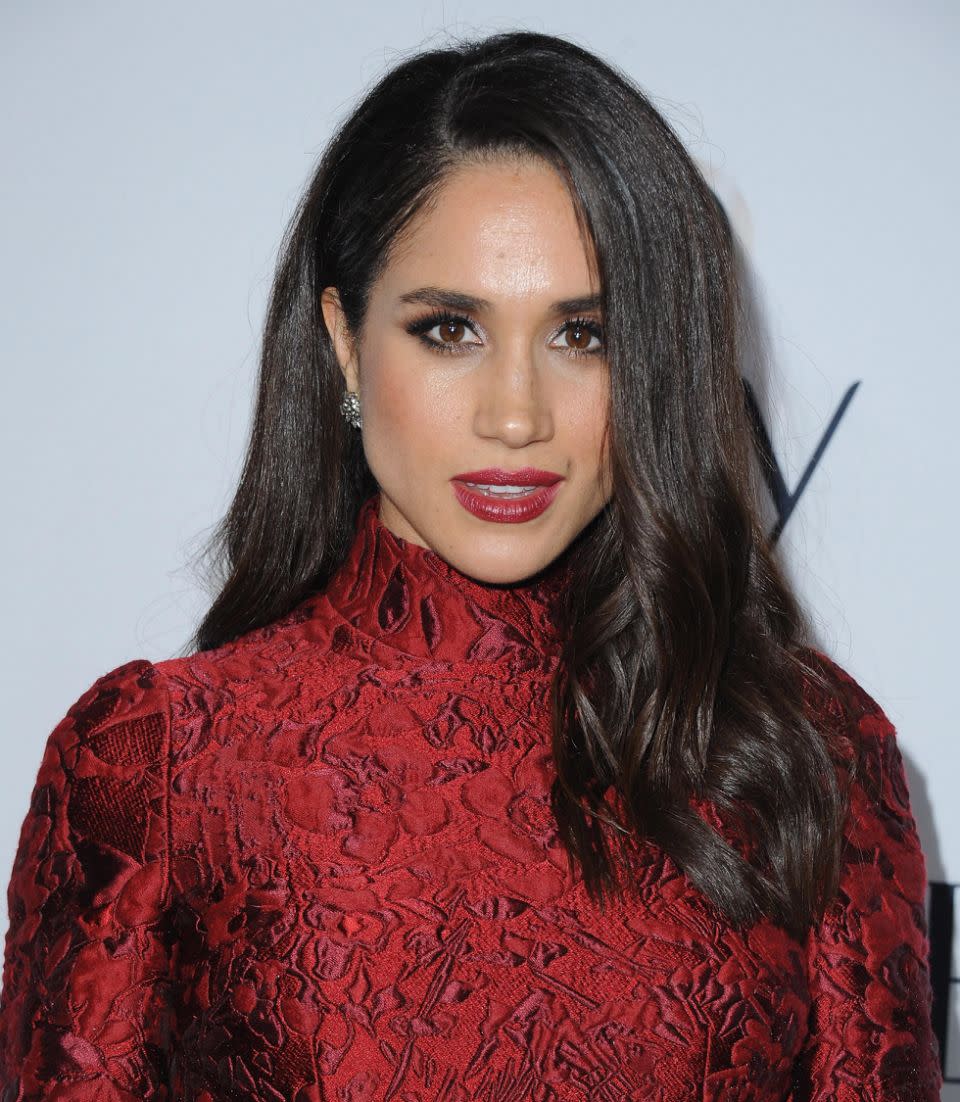 A strand of Meghan's family can be linked to Queen Elizabeth. Photo: Getty