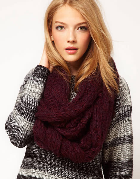 <div class="caption-credit"> Photo by: Asos.com</div><b>ASOS Textured Knit Snood, $16.38 <br></b> Warm and beautiful. <b><br></b>