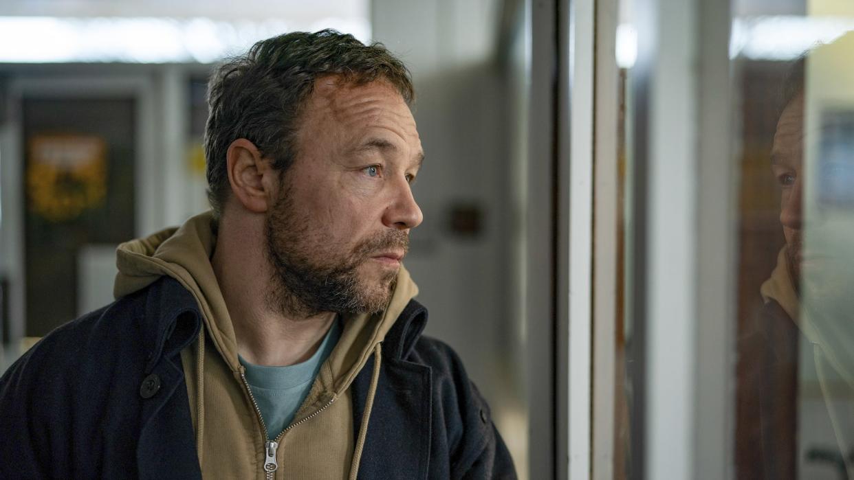 Stephen Graham reprises his role as Andy from the Boiling Point movie in the TV series. (BBC)