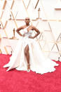 The "Harriet" star and Best Actress nominee wore a gown created for her by Atelier Versace.
