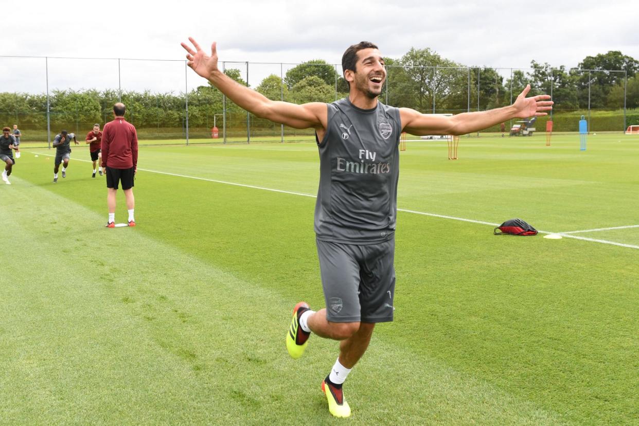 One to watch | Papastathopoulos is expecting big things from Mkhitaryan: Arsenal FC via Getty Images