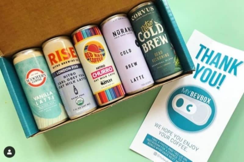 MyBevBox Cold Brew Subscription Box, 1 Month
