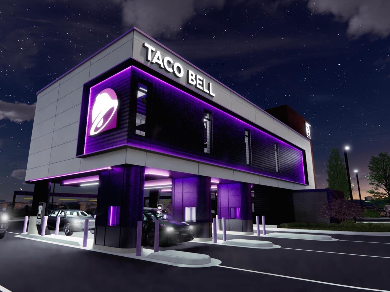 Taco Bell drive-thru concept