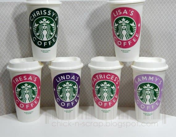 Starbucks Personalized To-Go Coffee Cup