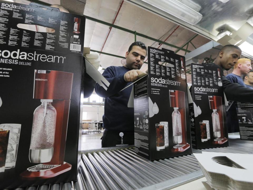 SodaStream switched focus from sugary soft drinks to sparkling water a few years ago: Reuters