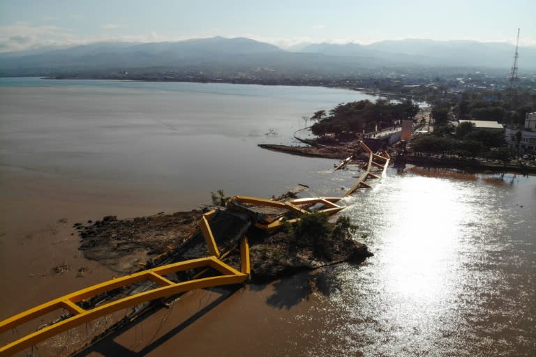 Devastated infrastructure has slowed the relief effort in Palu