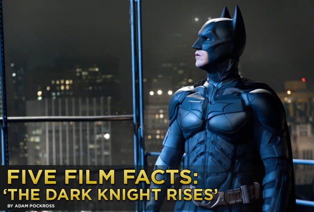 Perhaps the most anticipated movie of the summer, Christopher Nolan’s third and supposedly final Batman movie “The Dark Knight Rises” finally lands in theaters this Friday. The action takes place eight years after “The Dark Knight,” with Batman (Christian Bale) in self-imposed exile, shouldering the blame of D.A. Harvey Dent’s death for Gotham City’s greater good. Of course, you can’t keep a good bat down, and soon the Dark Knight rises, Catwoman (Anne Hathaway) purrs, Bane (Tom Hardy) terrorizes, and general epicness ensues. We all know the final installment will be a spectacular conclusion to Nolan’s trilogy, but here are five facts you may not know about the film.