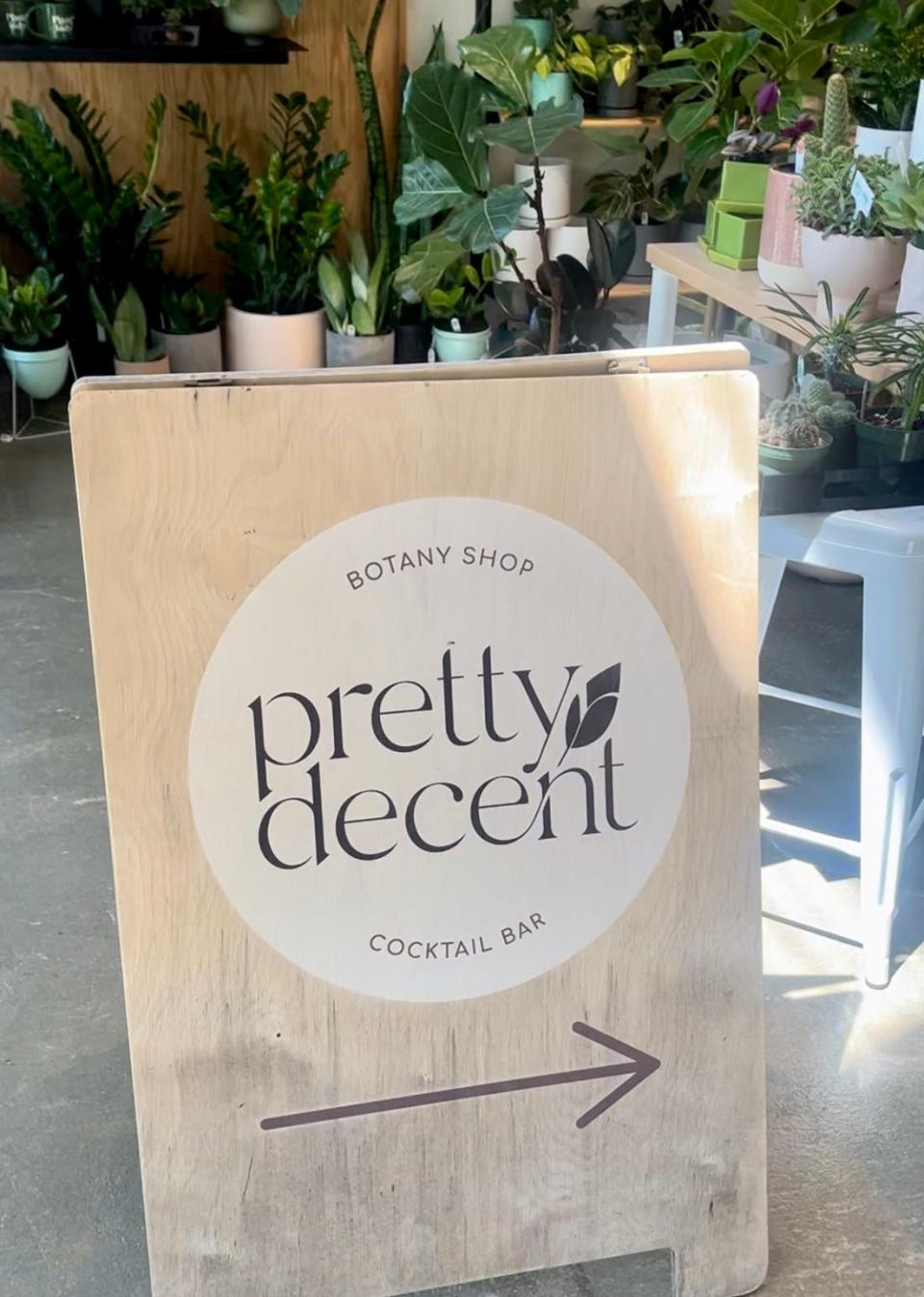 Pretty Decent, a mezcal bar and plant shop at 2235 Frankfort Ave., opened in April 2023.