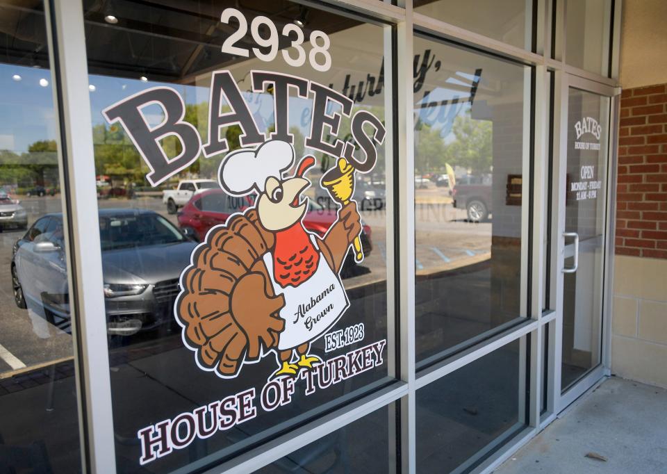 The Bates House of Turkey restaurant is inside the Westminster Shopping Center in Montgomery.