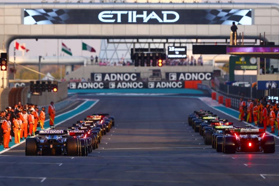 F1: TheAbu Dhabi Grand Prix at Yas Marina Circuit (Getty)