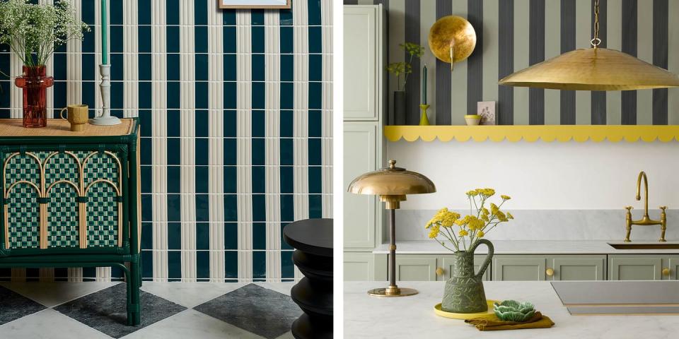 design experts reveal how to use stripes in your interior