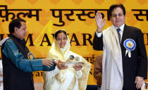 <p>Dilip Kumar is considered by many to be one of the greatest actors in the history of Hindi cinema. He has won nine Filmfare Awards and is the first recipient of the Filmfare Best Actor Award. The Government of India honoured Dilip Kumar with the Padma Bhushan in 1991, the Dadasaheb Phalke Award in 1994 and the Padma Vibhushan in 2015.</p> 