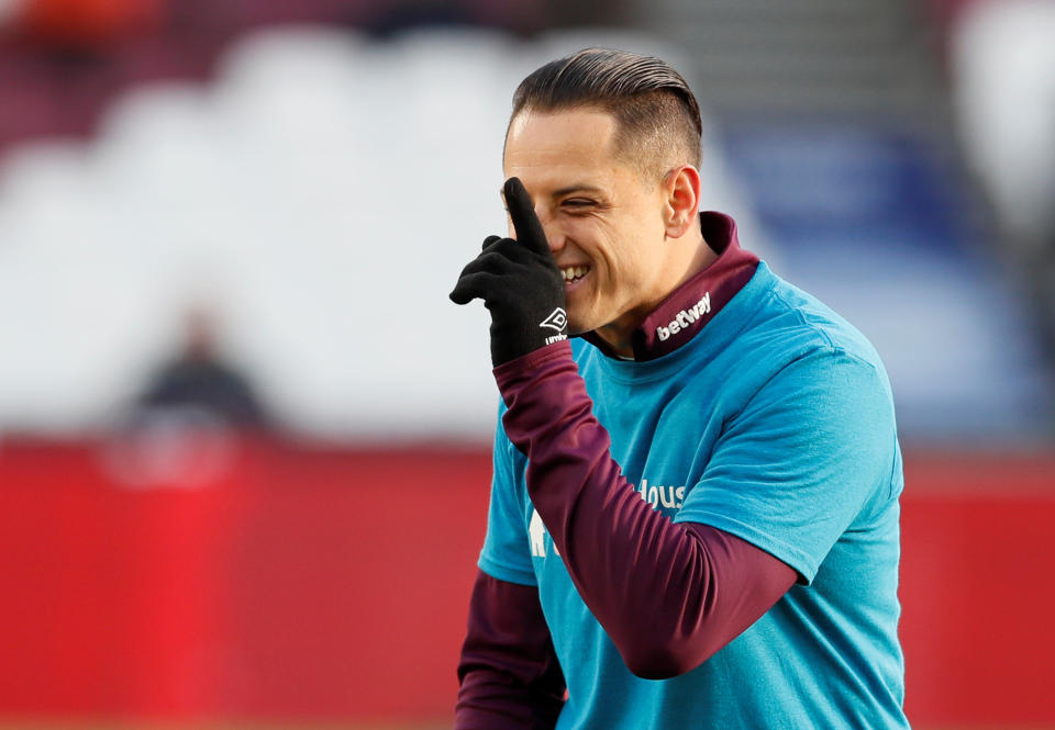 Javier Hernandez is fit again but will he start for West Ham?