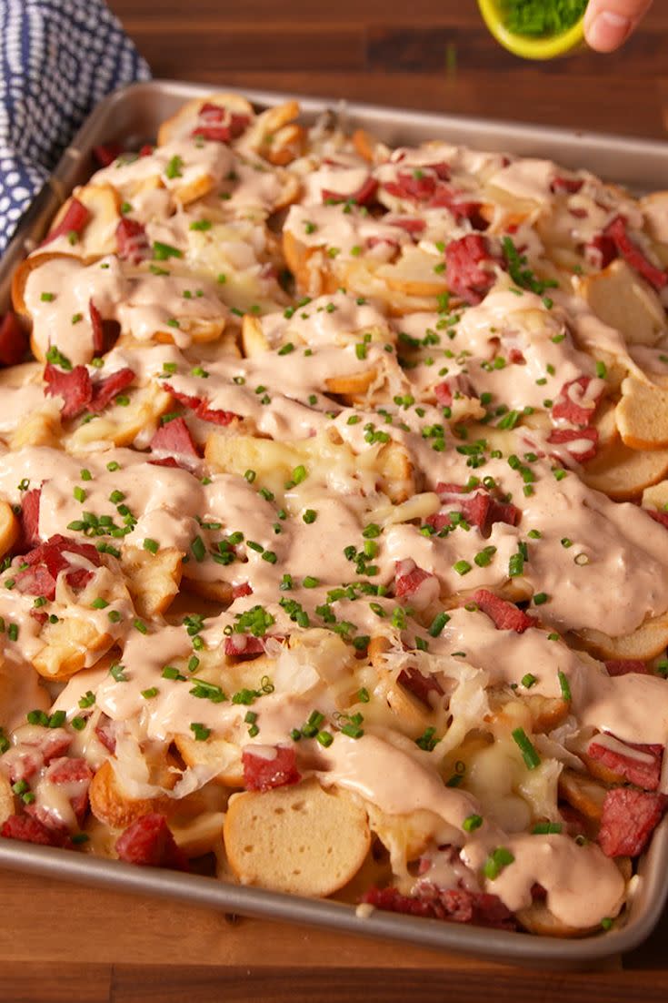 Reuben Nachos