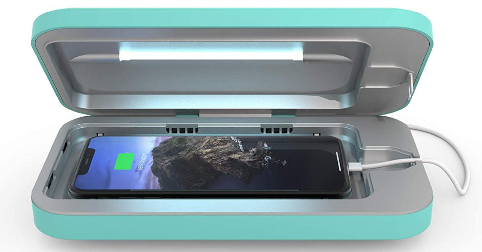 PhoneSoap 3 UV Smartphone Sanitizer & Universal Charger. (Photo: Amazon)

