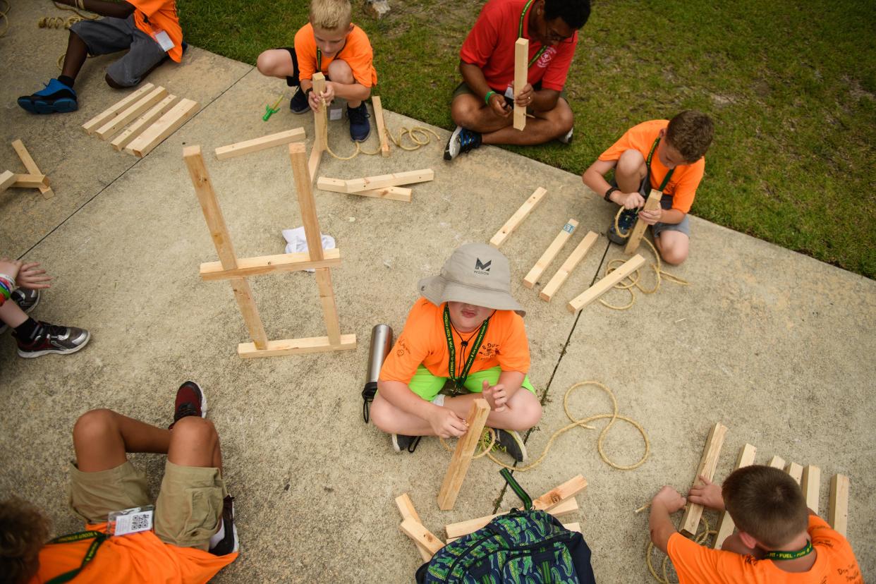 Many summer camps in Cumberland County offer hands-on projects and outings to enrich the learning experience.