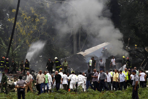 ▲古巴航空（Cubana de Aviación）一架波音 737 客機，於當地時間周五（18 日）上午 11 時起飛後墜毀。（圖／達志影像／美聯社 , 2018.5.19）