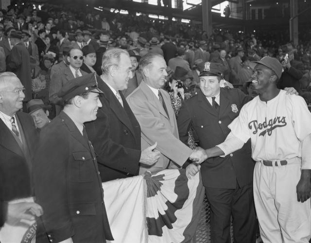 Hitters Of The1947 Brooklyn Dodgers by Bettmann