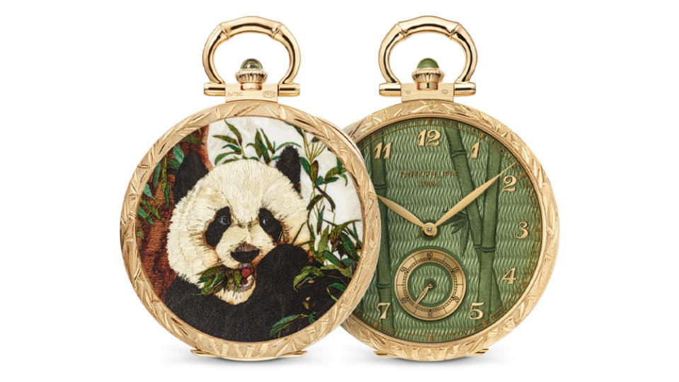 Patek Philippe Ref. 995/122J “Panda” Pocket Watch - Credit: Patek Philippe