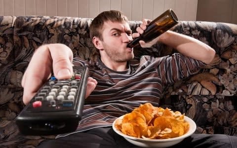 couch potato  - Credit: Alamy