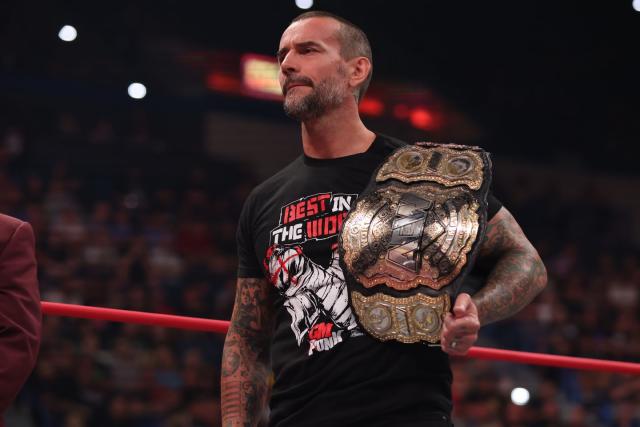 WWE legend CM Punk shows off dramatic new look and hairstyle as AEW  wrestler leaves fans stunned