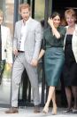 <p>The Duke and Duchess happily held hands <a href="https://www.townandcountrymag.com/society/tradition/g23573050/prince-harry-meghan-markle-visit-sussex-photos/" rel="nofollow noopener" target="_blank" data-ylk="slk:while greeting crowds in Sussex.;elm:context_link;itc:0;sec:content-canvas" class="link ">while greeting crowds in Sussex. </a></p>