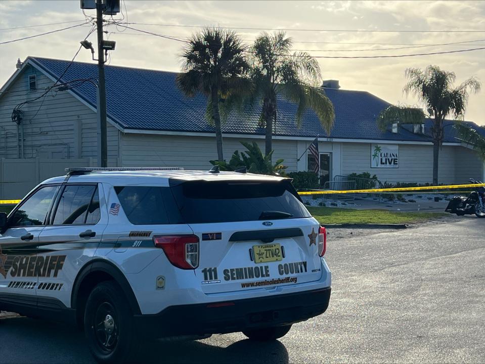Deputies said it happened shortly after midnight Sunday at the Cabana Live in unincorporated Sanford. Law enforcement still investigated the scene Sunday morning.