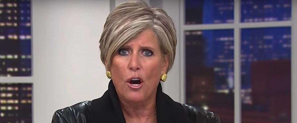 Shocked Suze Orman