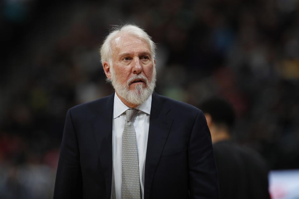 Gregg Popovich tells it like it is. (AP)