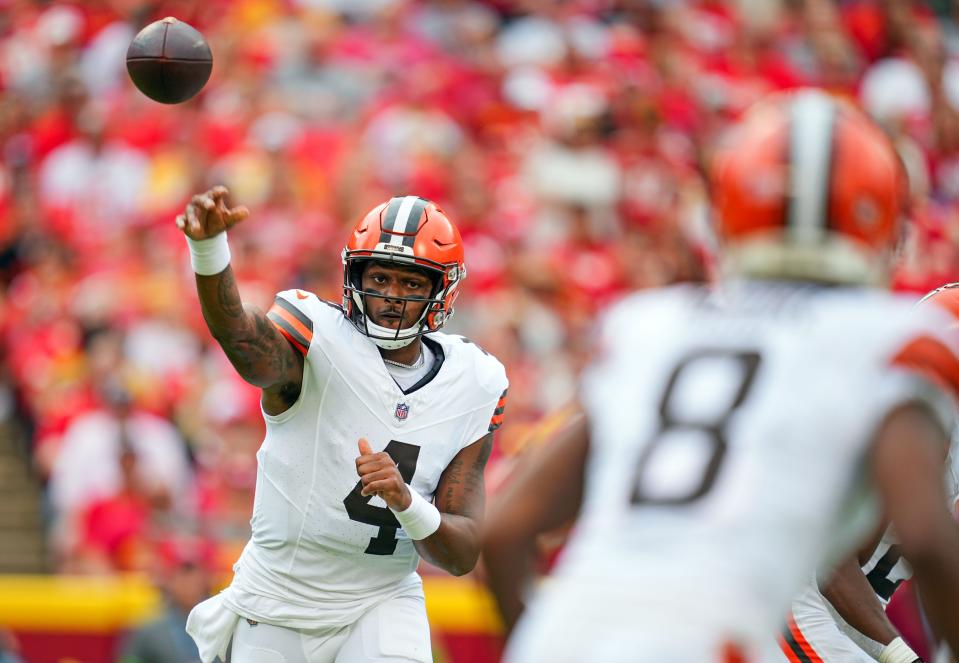 Deshaun Watson enters his first full season with the Cleveland Browns.