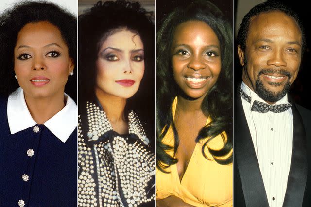 <p>Lester Cohen/Getty Images; Al Pereira/Getty; Michael Ochs Archives/Getty(2); Ron Galella Collection via Getty</p> From L: Diana Ross, La Toya Jackson, Gladys Knight and Quincy Jones