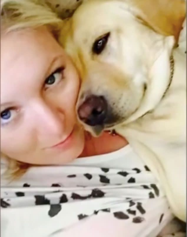 The dog's owner is struggling to come to terms with Luna's loss. Photo: 7 News