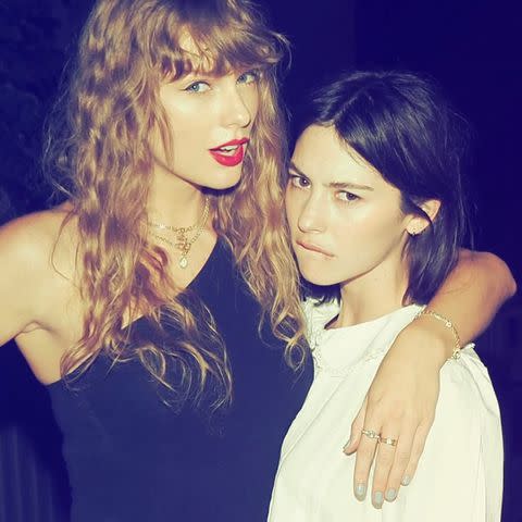 <p>Gracie Abrams/Instagram</p> Taylor Swift and Gracie Abrams