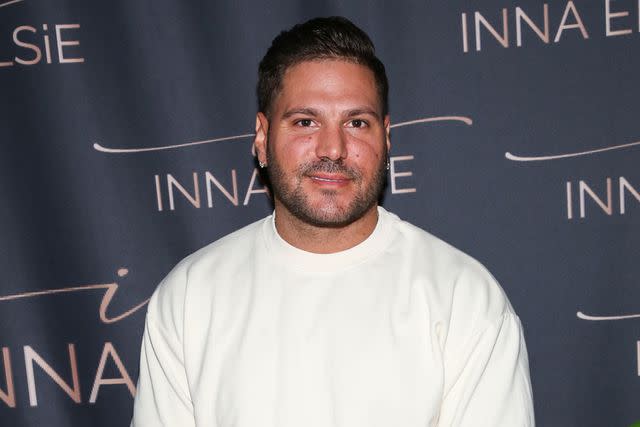 <p>Paul Archuleta/Getty</p> Ronnie Ortiz-Magro is pictured attending the brand Inna ELSIE new collection "Royaly" launch event at Basbussa on May 03, 2022 in Los Angeles, California.