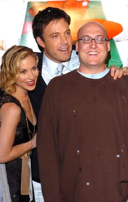 Christina Applegate , Ben Affleck and director Mike Mitchell at the Hollywood premiere of Dreamworks' Surviving Christmas