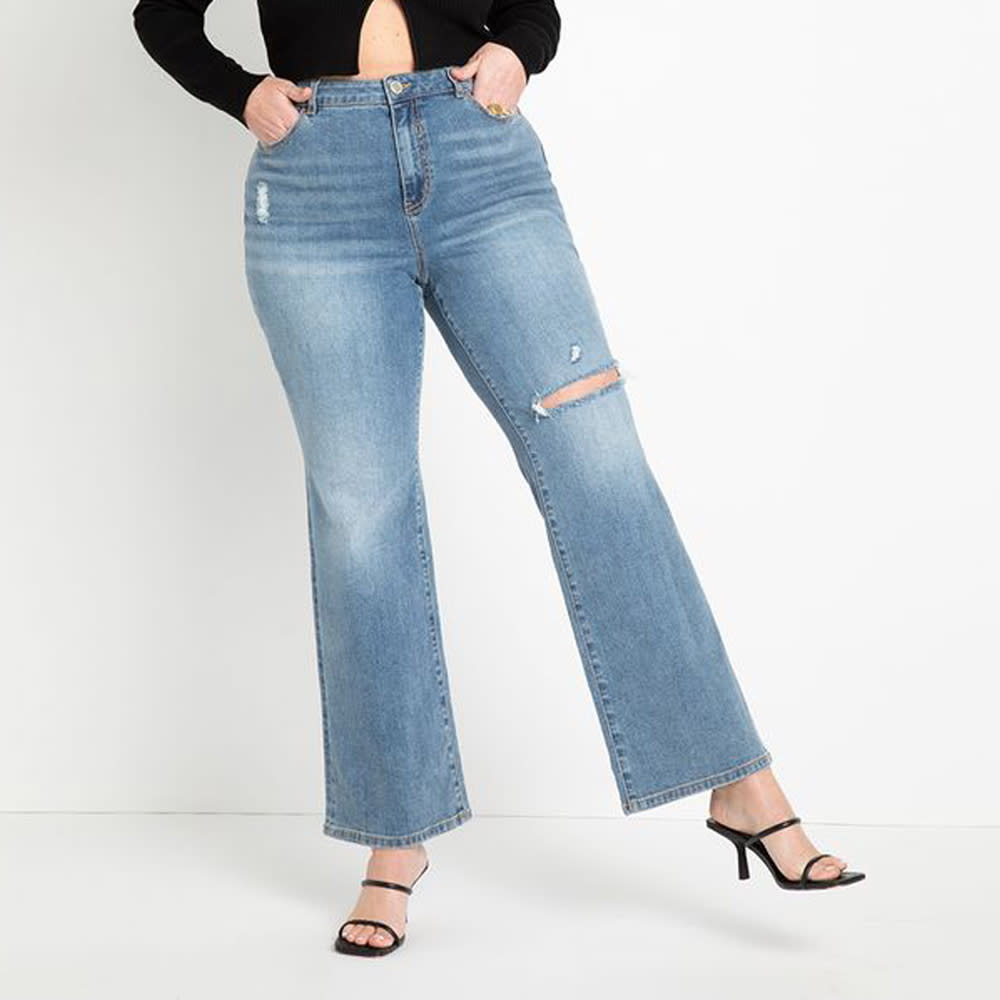 Eloquii Flare Leg Jeans