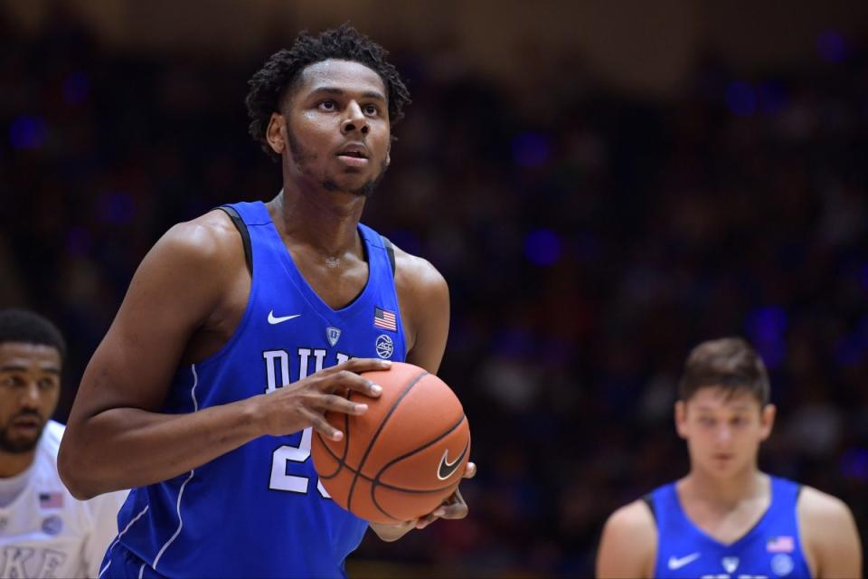 Marques Bolden sustained an unspecified injury to his lower left leg. (Getty Images)