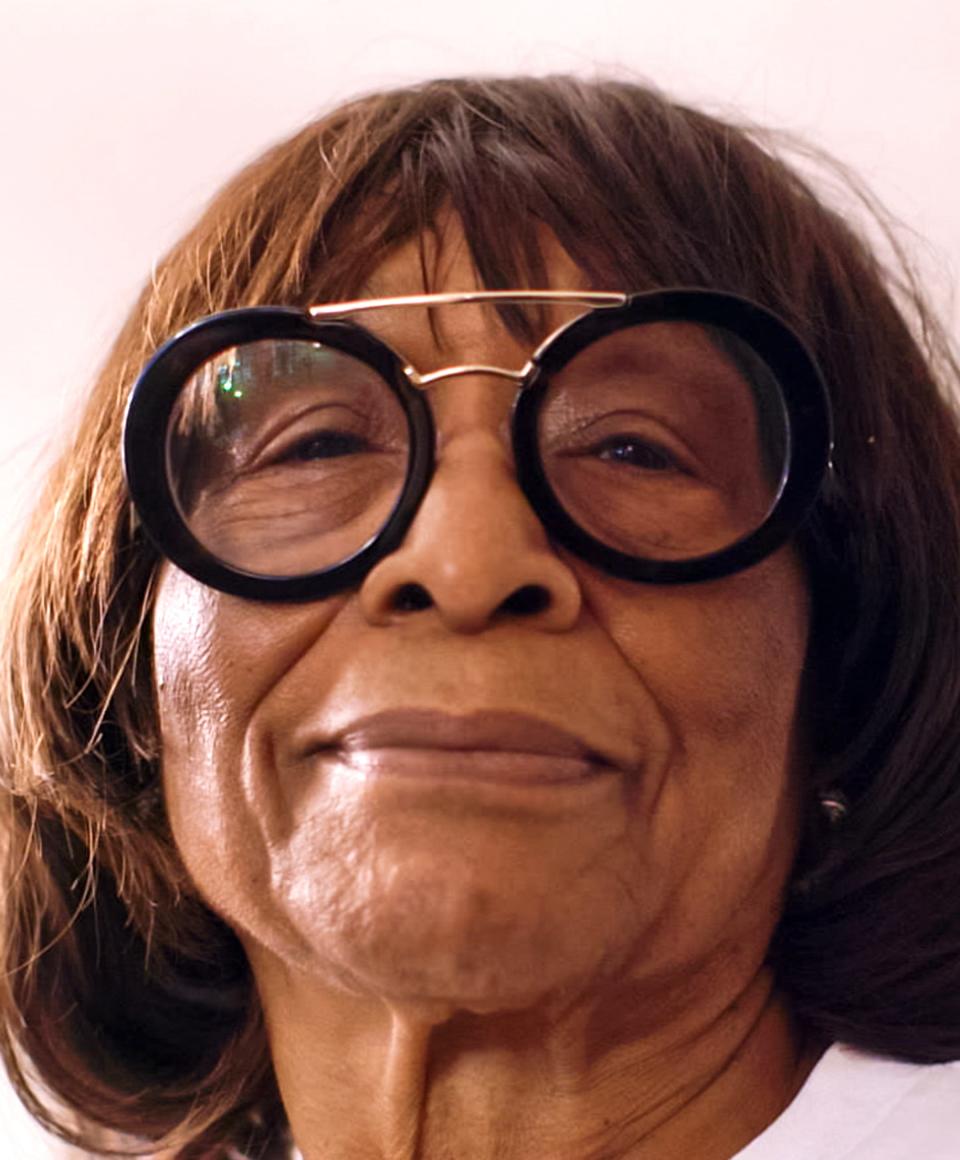 Beulah Mae Mitchell, who spent 45 years working at Mattel, appears in "Black Barbie: A Documentary." Mitchell's niece, filmmaker and University of Oklahoma graduate Lagueria Davis, made the film after learning her aunt helped inspire the creation of the first African American Barbie doll.