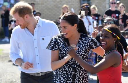 Prince Harry and Meghan begin their Africa tour in Cape Town