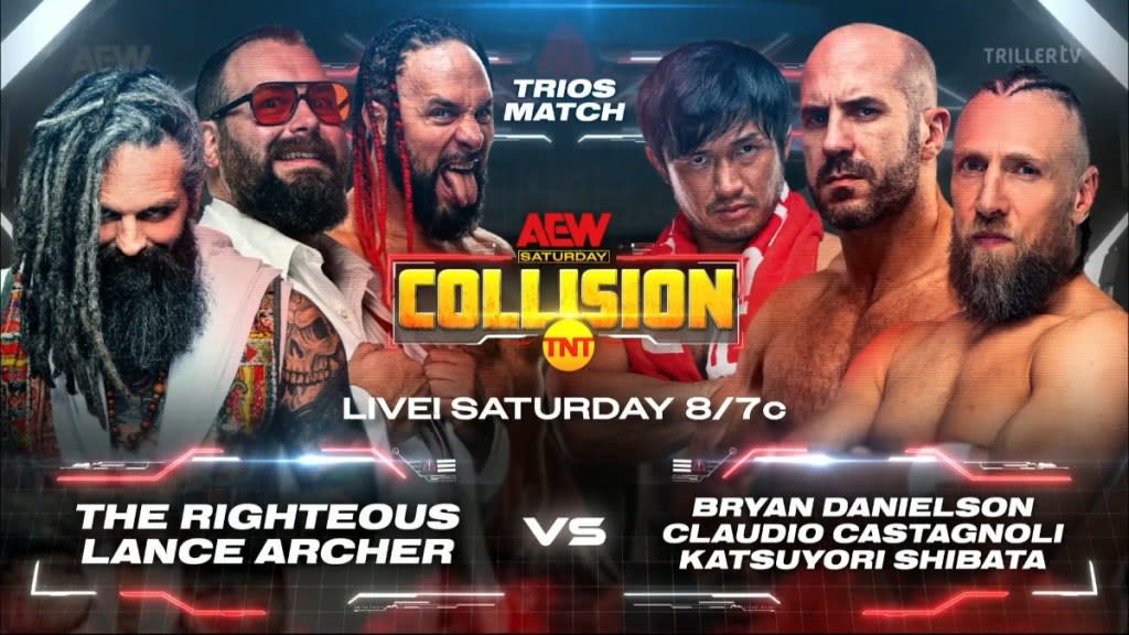 AEW Collision Bryan Danielson Katsuyori Shibata