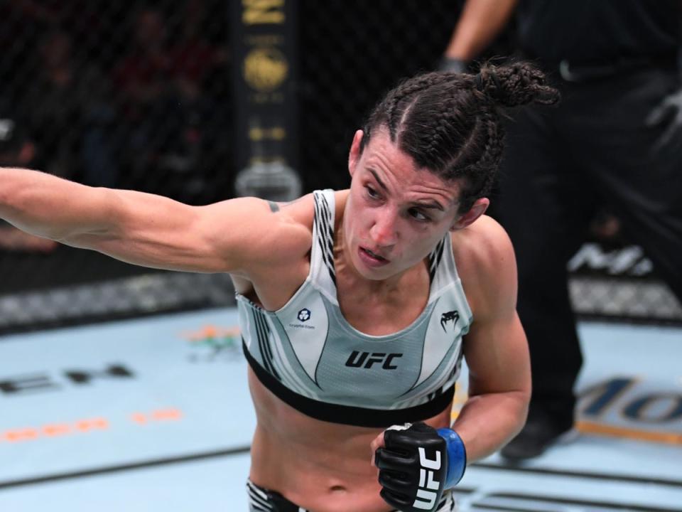 UFC women’s strawweight contender Marina Rodriguez (Zuffa LLC via Getty Images)