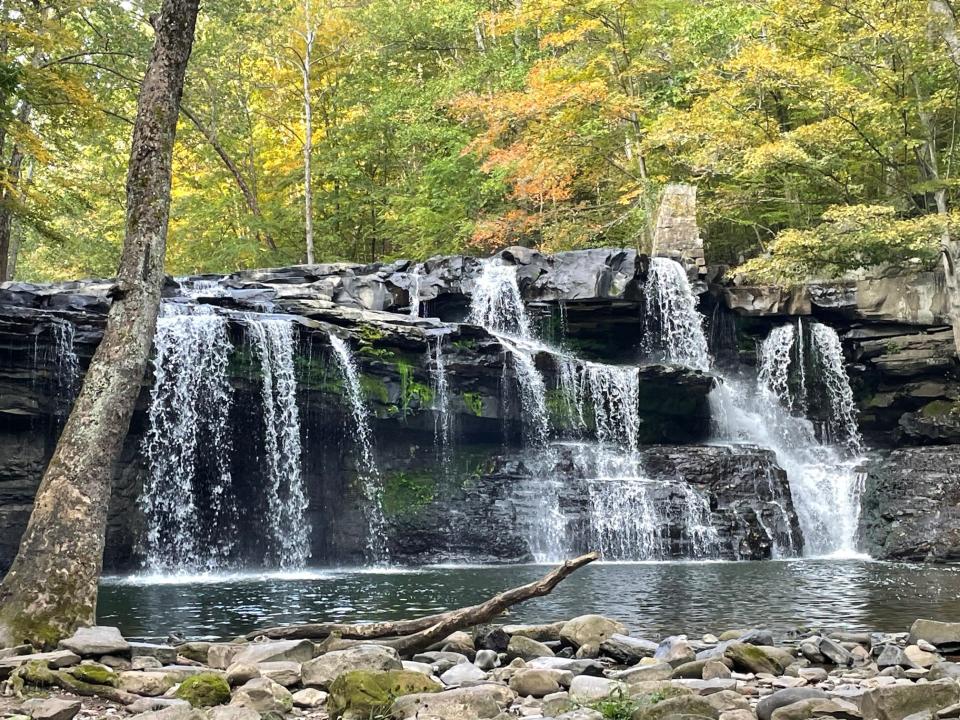 Brush Creek Falls is one of several beautiful waterfalls in Mercer County.
