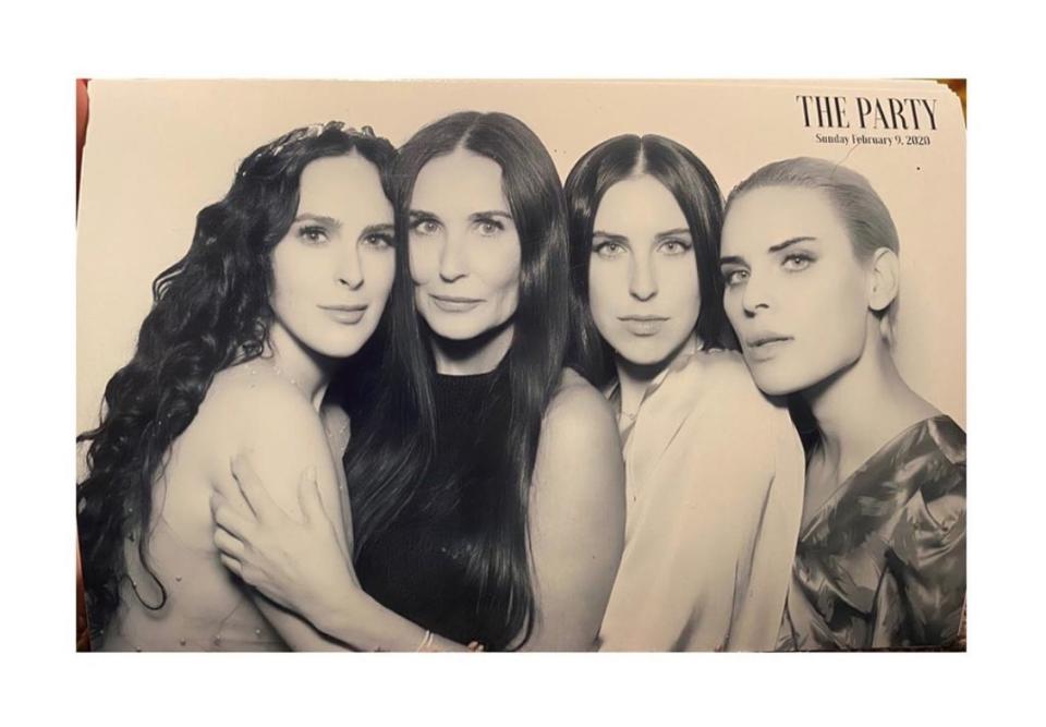 Demi Moore et ses filles Rumer, Tallulah et Scout