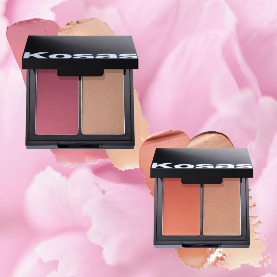 Both Zeytuntsyan and Garrison said to opt for a cream blush rather than a powder formula because it gives you a natural flush with a more radiant finish. Garrison said that placing your blush a bit higher on your cheekbones can give you an 