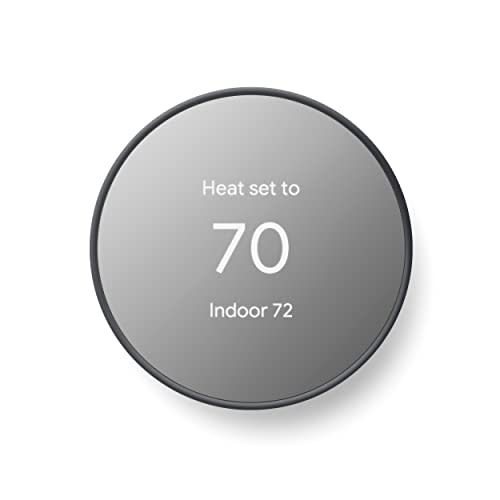 Google Nest Thermostat - Programmable Wifi Thermostat, Works with Alexa