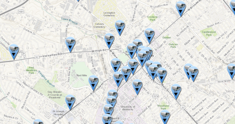 Lexington traffic cameras will be used to help Lexington Police Department for investigations.